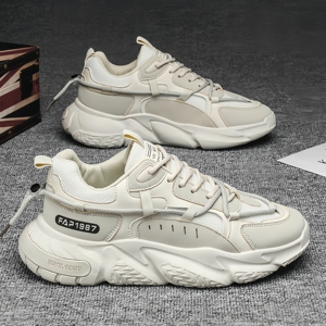 Chaussures de sport respirantes en mesh pour hommes pour l'été. Ensemble complet pour <span class=keywords><strong>homme</strong></span>. Sneakers à talons hauts pour la course à pied décontractée. - Product Image 3