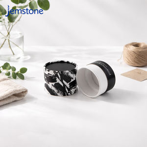 Custom Sustainable Cosmetics Skincare Serum Cardboard Cylinder Canisters Wax Candle Perfume Bottle Kraft Paper Tube Packaging - Product Image 3