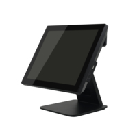 Systèmes de point de vente Windows 15 pouces Caisse enregistreuse I5 6ème génération 8G+128G Ordinateur tout-en-un à écran tactile avec Bluetooth WiFi