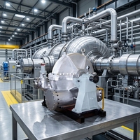 Turbine à vapeur micro haute efficacité de petite taille 2MW-5MW et composants, fourniture, réparation et entretien pour le Cambodge