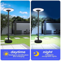 Shingel Portable High Lumen Étanche UFO Solaire Jardin Lumière Avec Télécommande et Contrôle de la Lumière pour Jardin Villa Terrasse Garage