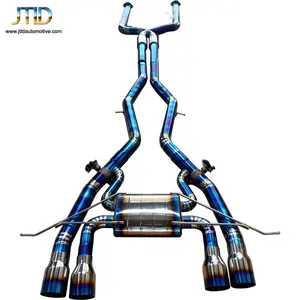 JTLD热销宝马M3 G80 M4 G82/G83带尖端的Valvetronic捕带消声器钛