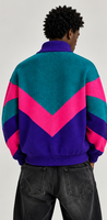 Pull personnalisé avec logo pour homme, style vintage, à manches longues, fermeture éclair, tricoté, chaud, pour l'hiver, cardigan décontracté pour homme