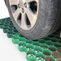 Grille de gazon en plastique de 38 mm/48 mm/68 mm de hauteur, grille de parking, pavé de gazon en HDPE