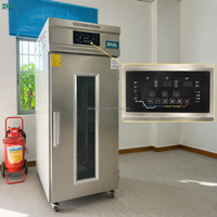 Nouvelle Armoire de Fermentation Réfrigérée Professionnelle en Acier Inoxydable à 36 Plateaux avec Écran Tactile pour Pains et Pâtes