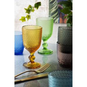 Set di 6 calici Excelsa da 300 ml in vetro multicolore per feste e riunioni di famiglia, design moderno e resistente - Product Image 2