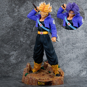 Figura de Manga de 47CM de Gran Tamaño Estatua con Dos Cabezas Intercambiables Modelo de <span class=keywords><strong>Dragon</strong></span> <span class=keywords><strong>Ball</strong></span> Trunks Colección Regalo Juguetes de PVC Figura de Anime - Product Image 5