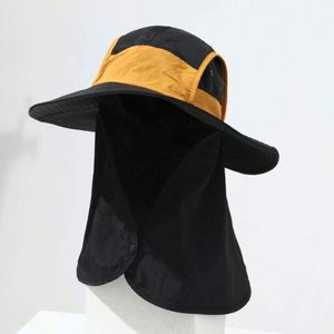 Sombreros de Pesca de Ala Ancha para Exteriores con Protección Solar y para el Cuello, Estilo Safari/Jungla, con Cordón - Product Image 4