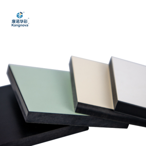 Feuilles de <span class=keywords><strong>stratifié</strong></span> HPL modèle compact Kangnuo 4mm d'épaisseur avec finition grain de bois résistant au feu pour dessus de table de <span class=keywords><strong>cuisine</strong></span> panneaux de porte - Product Image 2