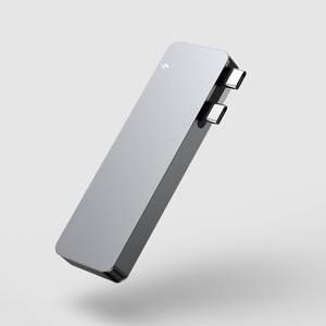 Concentrador de red <span class=keywords><strong>USB</strong></span> tipo C para <span class=keywords><strong>Macbook</strong></span>, adaptador de doble puerto a Thunderbolt 3 y datos <span class=keywords><strong>USB</strong></span> para <span class=keywords><strong>MacBook</strong></span>, <span class=keywords><strong>Macbook</strong></span> Pro, <span class=keywords><strong>Macbook</strong></span> <span class=keywords><strong>Air</strong></span>, DC6 - Product Image 4