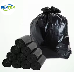 Factory Disposable Contractor Custom Logo Printing Yellow Garbage Bag <b>Storage</b> Medical Waste Portable <b>Plastic</b> Can Trash Bag - Product Image 3