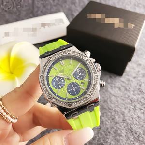 ساعة كوارتز A-P، بعرض حزام 22 مم وقطر علبة 38 مم، تتميز بشاشة عرض تناظرية وشعار العلامة التجارية - Product Image 5