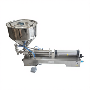 Horizontal Pneumatic Automatic Quantitative Filling Machine for Beverage Liquor Sauce <b>Honey</b> Cosmetic Paste - Product Image 2
