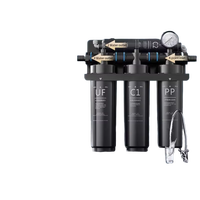 Filtre à eau UF de bureau 5 étapes ultra-sûr et peu encombrant, purificateur d'eau potable à structure fiable pour usage domestique quotidien