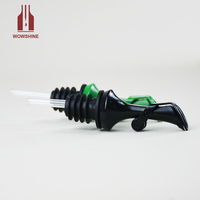 American Patent & China Patent Item Factory Direct Shipping Oiler head Olive Dispenser Weighted Auto Pourer Plastic