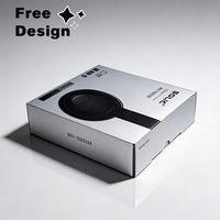 Caja de Papel para Auriculares Bluetooth con Logotipo Personalizado, para Productos Electrónicos, con Grabado, Laminado Mate e Impresión