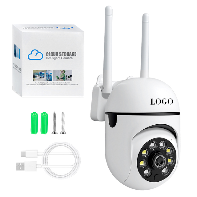 Two-way Audio Portable PTZ Camera 2.4G WiFi Wireless Security Cameras Motion Detection Smart WiFi Camera for Home