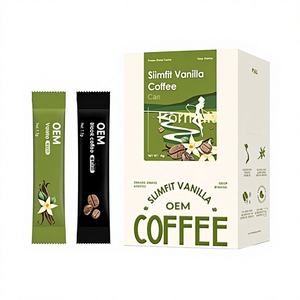 Café noir Arabica aux <span class=keywords><strong>noisettes</strong></span> <span class=keywords><strong>sauvages</strong></span>, poudre de café instantané lyophilisée, OEM personnalisé - Product Image 1