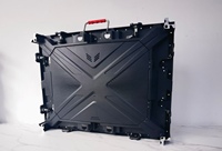 Écran d'affichage led P5 d'intérieur commercial 640mm x 480mm panneau de panneau d'armoire vide pour modules 320mm x 160mm