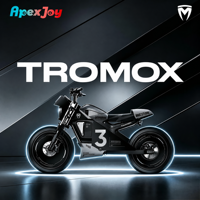 Moto électrique ApexJoy Tromox M03Q 2500W 48V 48Ah E-TCS ABS Radar Wheel Hugger Fender Couleurs personnalisées Qualité export