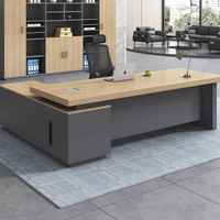 Nouveau bureau de direction moderne pour PDG, directeur général, président, bureau informatique