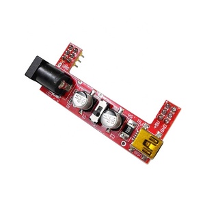 Elektrische Unit Rode Dual Channel Breadboard Voedingsmodule-<span class=keywords><strong>3</strong></span>.3V/5V Dc Output Compatibel Usb Aangedreven Voor <span class=keywords><strong>Arduino</strong></span> Diy - Product Image 3