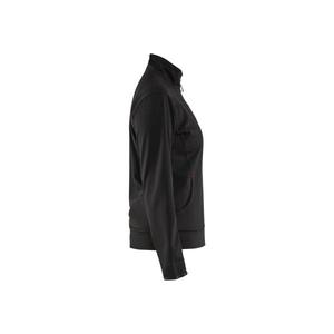 BLAKLADER - 339425269956XXL Sweat femme avec fermeture éclair complète Noir/Rouge-EAN 7330509648179 WORK HOODIES - Product Image 4