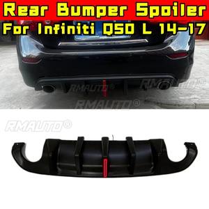 Para Infiniti Q50 L 2014-2017, Protector de Parachoques Trasero, Difusor, Kit de Carrocería, Cubierta Protectora, Accesorios para Auto - Product Image 1