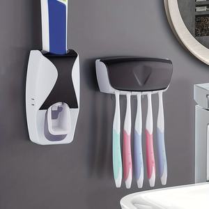 Ensemble mural de distributeur automatique de dentifrice et de porte-gobelet pour la vente en gros - Product Image 1
