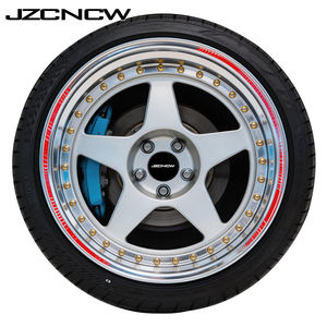 JZCNCW Juego de 3 Ruedas Personalizadas de 5x112mm 5x114.3mm 5x120mm con Borde Profundo, Ruedas Forjadas para W211 FK2 FK8 FL5 GXPA16 GZEA14 AP1 AP2 - Product Image 1