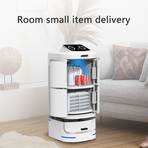 Robot de Servicio al <span class=keywords><strong>Cliente</strong></span> Programable y Automático de Alpha Hotel, Robot de Entrega Puerta a Puerta - Product Image 4