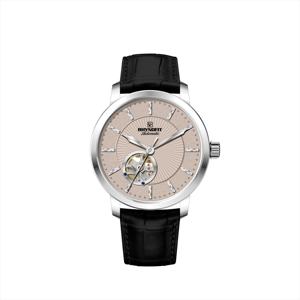 Montre mécanique automatique de luxe avec cristal saphir unisexe, fabrication OEM personnalisée, cœur ouvert, 2 aiguilles et 3 aiguilles, 82S0 - Product Image 2