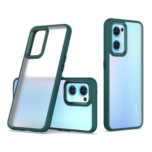 เคสแบบด้าน กรอบเลนส์โลหะ ฝาหลังซิลิโคนกันกระแทกแบบโปร่งแสง สำหรับ <span class=keywords><strong>Oppo</strong></span> Reno 7 5G 6 F21 8 Pro Plus A96 - Product Image 4