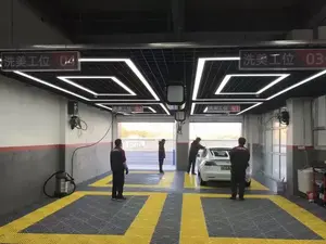 Dalles de sol en plastique et caoutchouc pour piscine, drainage, extérieur, interverrouillables, 40*40, tapis de garage, revêtement de sol, paillasson - Product Image 4