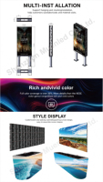 Display LED a Colori per Esterni Impermeabile P4 P5 P8 3840Hz Nova Star OEM