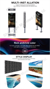 จอแสดงผล LED สีกลางแจ้งแบบกันน้ำ P4 P5 P8 3840Hz Nova Star OEM - Product Image 3