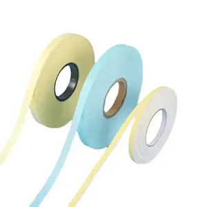 58gsm factory suppliers light blue yellow white Reusable self adhesive single sided silicone coated glassine release paper