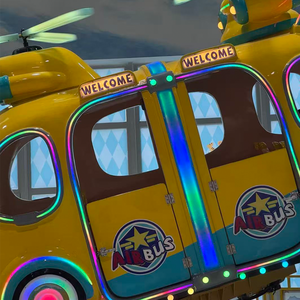 Manèges de parc d'attractions pour enfants en direct d'usine, hélicoptère <span class=keywords><strong>Airbus</strong></span>, manèges pour enfants, machine de jeu, manèges de fête foraine pour adultes - Product Image 4