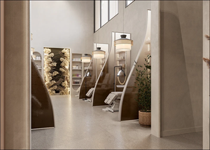 Comprehensive Salon Interior Fit-out Custom Furniture Package Design to Reality D2P - Product Image 5
