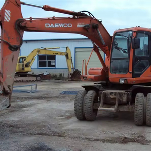 ใช้รถขุดล้อยาง doosan dh130 ใช้รถขุดล้อยาง doosan 130 140 สําหรับขาย - Product Image 5