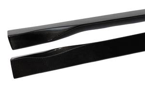 Jupes latérales universelles de voiture en Fiber de carbone, Tuning automatique, F20, F22, F87, M2, F90, p20, F30, F32, F80, F82, F10, Q50, Q60, 6 pièces - Product Image 5