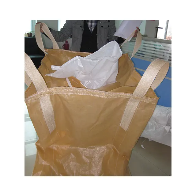 China Fornecedor Super Saco 1 Ton 2 Ton 1000 Kg Jumbo FIBC Bulk Big Bag com bicos