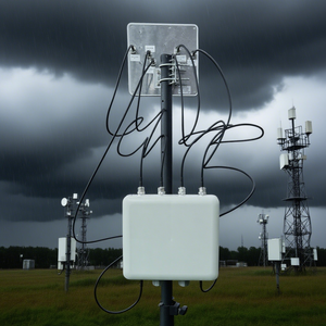 5G Antenna esterna a tre bande 4x4 MIMO pannello direzionale ad alto guadagno 23dbi Antenna esterna punto di accesso WiFi - Product Image 1