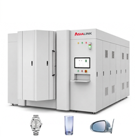 Machine de revêtement sous vide PVD multi-ions à arc automatique AsiaLink pour raccords sanitaires en laiton et quincaillerie décorative métallique
