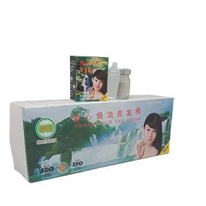 Hair Dye Professional China Hair Color Black Hair Permanent Black Dye