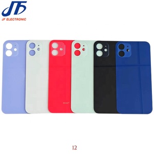 Remplacement de la <span class=keywords><strong>vitre</strong></span> arrière à grande ouverture pour iPhone <span class=keywords><strong>12</strong></span> Mini <span class=keywords><strong>12</strong></span> <span class=keywords><strong>Pro</strong></span> <span class=keywords><strong>Max</strong></span>, panneau de verre arrière, couvercle de batterie - Product Image 3