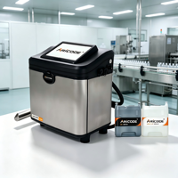 Imprimante jet d'encre industrielle A2120 CIJ, imprimante jet d'encre à caractères petits, imprimante jet d'encre à date et numéro, imprimante jet d'encre CIJ automatique
