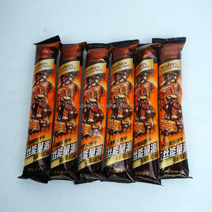 Galletas de Oblea Crujientes con Sabor a Chocolate con Leche, Saladas y Dulces, 23 g, en Bolsa, con Cobertura de Chocolate, 40% de Grasa, Saborizadas con Sal - Product Image 2