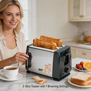<span class=keywords><strong>Tostadora</strong></span> Eléctrica de Acero Inoxidable YC-62, 2 Rebanadas, 750W, con Bandeja para Hornear, para el Hogar, la Cocina y el Desayuno - Product Image 1