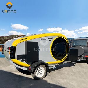 Petite <span class=keywords><strong>caravane</strong></span> polyvalente vélo camping-car campeurs en forme de larme - Product Image 1